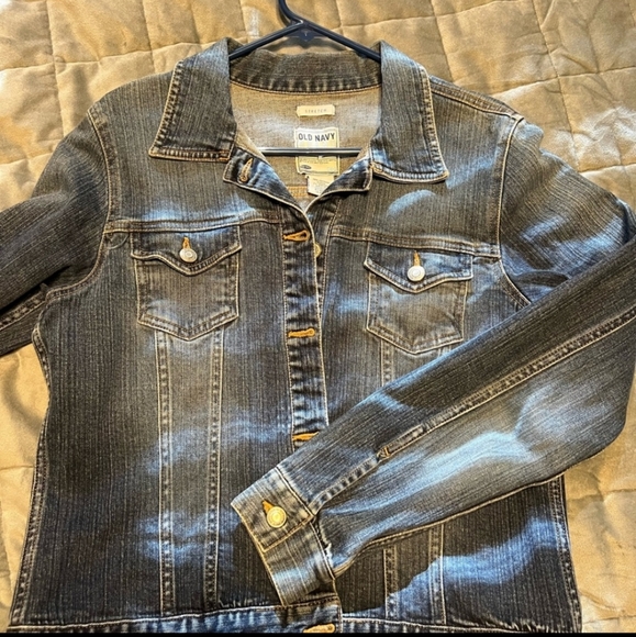 Old Navy Stretch Jean Jacket - Picture 1 of 3